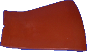 This die can be filled either with wax or with reactive resin materials.